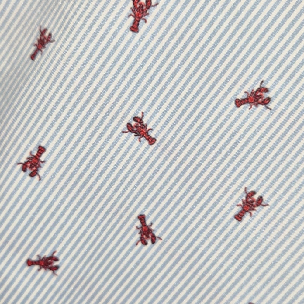 LAUREN Ralph Lauren, Lobster Stripe Dress Shirt, Big Kids Size 18, EUC - Picture 11 of 11